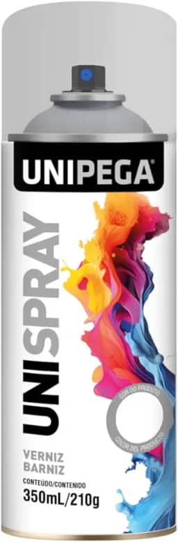 UNIPEGA VERNIZ SPRAY FOSCO 350ML/210G