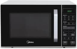 Forno Micro-ondas 35L Branco e Preto Midea 127V MXSA35P1