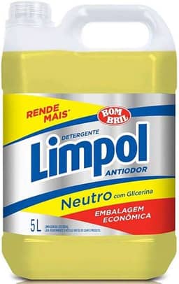 Detergente Limpol Neutro Antiodor 5L