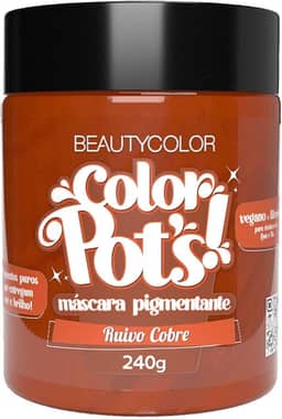 Máscara Pigmentante Color Pot’s - Ruivo Cobre