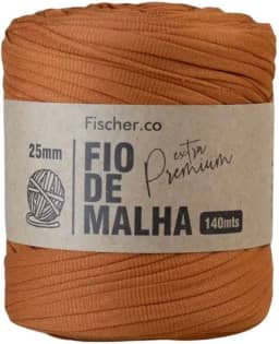 Fio de Malha Extra Premium Fischer 25mm x Rolo com 140m (20 TERRACOTA)