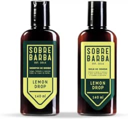 Kit SOBREBARBA Shampoo + Balm para Barba Lemon Drop