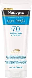 Neutrogena Sun Fresh Protetor Solar Corporal, FPS 70, 200ml