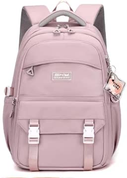 Mochila Feminina Bolsa Escolar Impermeável Para Notebook 15,6 Polegadas- Mochila Casual Grande de Nylon-Mochila para Viagem-VANOVA