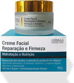 Creme Facial Reparação e Firmeza - Com Ácido Hialurônico e Vitamina E