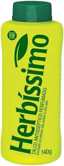 Herbissimo Talco Antisseptico Perfumado Herbissimo 140 Gr