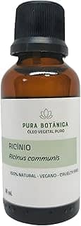Óleo Vegetal de Rícino 100% Puro e Natural, Massagem, Aromaterapia, Cabelo, Pele Pura Botânica