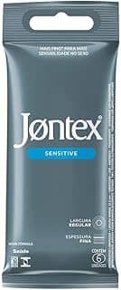 Preservativo Camisinha Jontex Sensitive - 6 Unidades