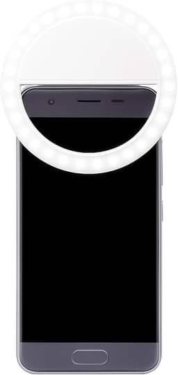 Luz Selfie Ring Light Clipe Anel Led Flash Celular Universal (Cores sortidas)- SHACK