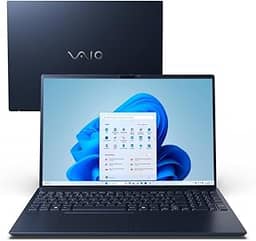 Notebook Vaio FE16 AMD® Ryzen 7-5825U Windows 11 Home 16GB RAM 512GB SSD 16' IPS WUXGA - Cinza Grafite