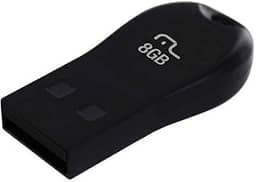 Pen Drive Mini 8GB USB Leitura 10MB/s e Gravação 3MB/s Multilaser - PD770