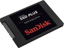 SanDisk SD Plus, 480GB, SATA, Leitura 535MB/s, Gravação 445MB/s, SDSSDA-480G-G26, Preto