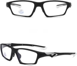 Armação Esportiva TR90 Óculos Grau Ciclismo Masculino Feminino UV400 Anti Luz Azul Descanso Visual