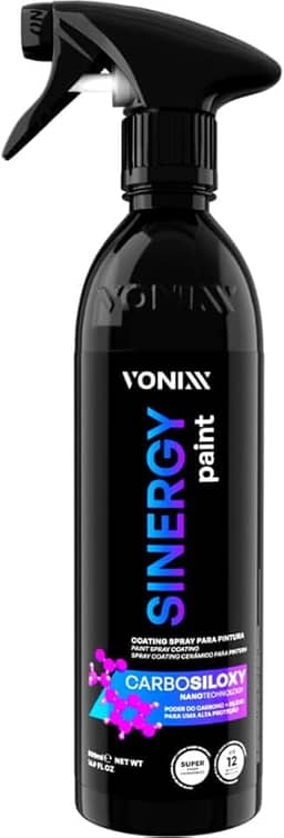 Vitrificador De Pintura Automotiva em Spray Sinergy Paint Vonixx