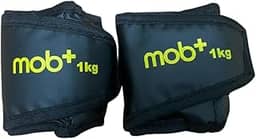 Par Caneleira Tornozeleira Mob+ Fitness Peso 1 Kg