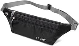 Pochete para corrida, Viagem Esportiva Antifurto - Doleira para Viagem, Porta Dólar, Pochete Esportiva, Feminina, Masculina, Impermeável, para Academia, Corrida e Porta Passaporte Família - TONSHOP