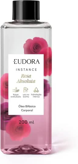 Eudora Instance Rosa Absoluta Óleo Bifásico Corporal 200ml
