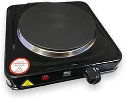 Fogão Cooktop Elétrico De Mesa 1 Boca Futuro casa 1000 Watts 220v. (PRETO)