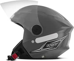 Capacete Mixs Way Aberto 56 Prata
