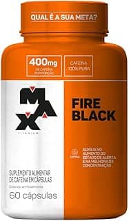 Max Titanium Fire Black (60 Caps)