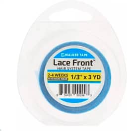 Fita Adesiva Capilar Mega Hair - Extra Forte para Prótese e Lace Front - (3 metros / 1,27cm) - Fixação Segura (3 metros / 0,8cm)