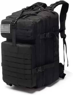 Mochila Tática Militar 50 Litros Com Compartimento Para Notebook E Abertura Nas Costas Material Reforçado E Diversas Divisórias