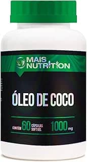 Mais Nutrition Oleo de Coco 1000 mg 60 capsulas