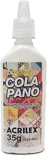 Cola Pano 35g com Bico Aplicador - Pacote com 1 unidade É A Escolha Ideal Para Suas Necessidades De Colagem Em Tecidos, Garantindo Uma Fixação Forte E Segura