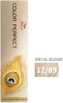 Tintura Permanente 12.89 Louro Cendre Unit, Color Perfect