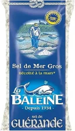 Sal Grosso Guerande La Baleine 800g Importado da França
