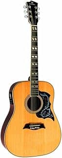 VIOLÃO ELÉTRICO MICHAEL GALAXY FOLK COM CUTAWAY VM925DT ST