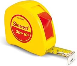 Trena de Bolso 3m Graduação Mm/Pol Starrett STS12-3ME STS12-3ME