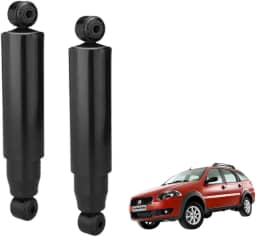 Par Amortecedor Traseiro Palio Weekend 2010 2011 2012 2013