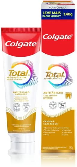 Creme Dental Colgate Total Anti Tártaro 140g