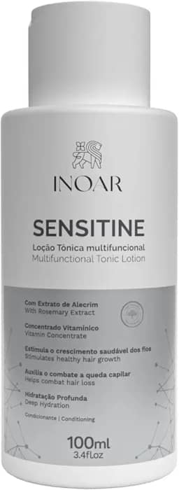 Sensitine Creme de Limpeza Capilar 3 em 1 - Limpa, Condiciona e Hidrata Cabelos Ressecados e Sensibilizados - 400ml