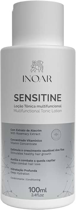 Sensitine Creme de Limpeza Capilar 3 em 1 - Limpa, Condiciona e Hidrata Cabelos Ressecados e Sensibilizados - 400ml