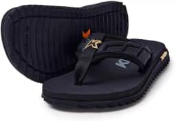 Chinelo Kenner Kivah Full Force Gold Preto