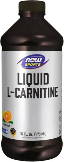 L-Carnitina Líquida Now Foods 473ml Citrus Importado