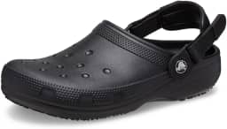 Sandália crocs classic work clog black