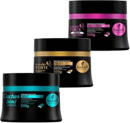 Cronograma Capilar Cabelos Cacheados 300g