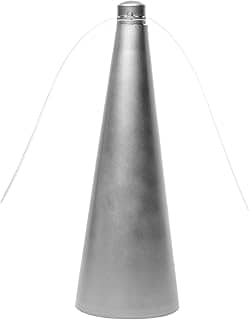 LYOR - Ventilador Repelente de Mesa de Plástico Prateado 9cm x 9cm x 26cm