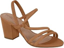 Sandalia Beira Rio Salto Bloco Ref 8280.686.21191 Nude 034