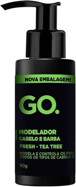GO. Man Go Balm Modelador Para Barba Tea Tree 90G Gocqo