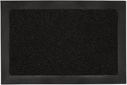 Tapete Sanitizante Antibactéria 38cm X 58cm Preto Entrada