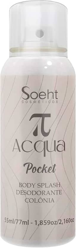 Body Splash Pocket Acqua - Perfume Masculino