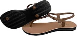 RASTEIRINHA CHINELA ANATOMICA SANDALIA CASUAL CONFORTO (CAFÉ, BR, Adulto, Numérico, 36)