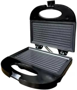 Antiaderente Sanduicheira Elétrica Grill Antiaderente 110v