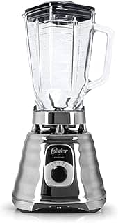Liquidificador Oster New Osterizer Clássico, 1,25L, 220V, Chrome, 1000W, BLST4655