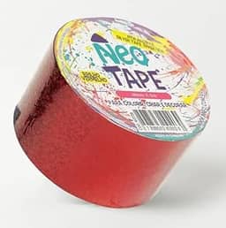 Fita Adesiva Silver Tape Vermelho Brilho