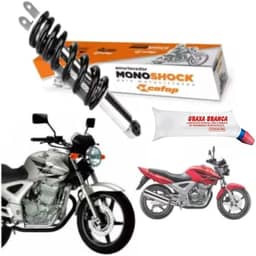 Combo Amortecedor Prolink Monoshock Cbx 250 Twister 2001 A 2008 Original Cofap e Graxa